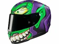 Hjc rpha 11 green goblin marvel xxl motorhelm - afbeelding 1 van  2