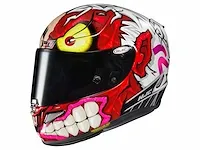 Hjc rpha 11 two face dc comics white red mc 1sf xxl motorhelm - afbeelding 1 van  2