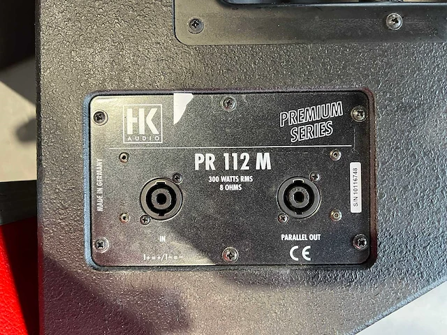 Hk audio - pr 112 m - monitor speaker - afbeelding 2 van  3