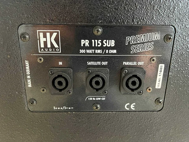 Hk audio - pr 115 sub - subwoofers (2x) - afbeelding 3 van  3