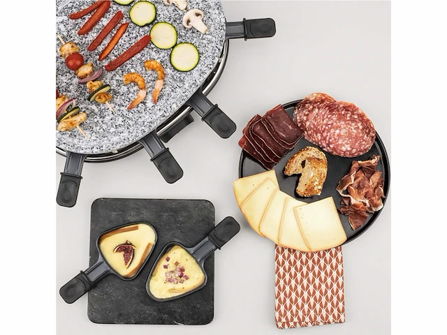 H.koening steengrill/gourmetset zwart - afbeelding 4 van  4