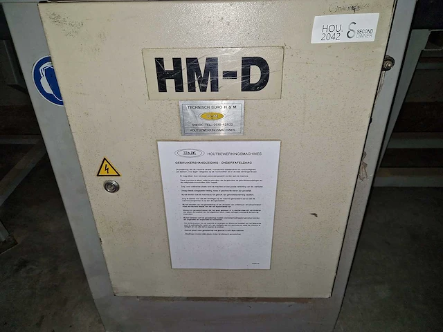 Hm-d - 1999 - afkortcirkelzaagmachine - afbeelding 12 van  12