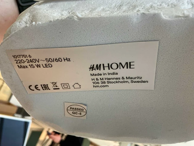 H&m tafellamp - afbeelding 5 van  5