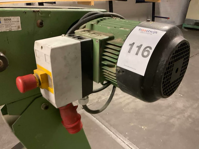Hm tas-75 stationaire bandschuurmachine - afbeelding 5 van  7