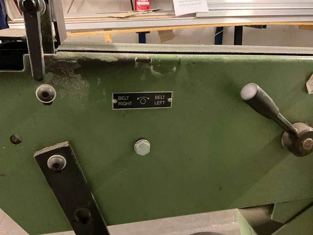 Hm tas-75 stationaire bandschuurmachine - afbeelding 6 van  7