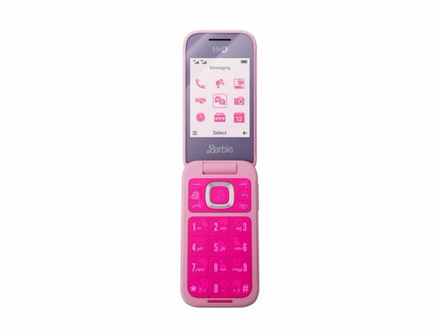 Hmd barbie phone 7,11 cm (2.8) 125 g roze basistelefoon - afbeelding 2 van  6