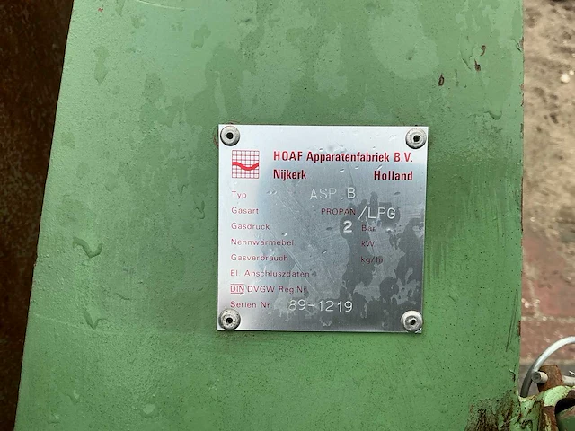 Hoaf asp.b onkruid brander - afbeelding 9 van  18