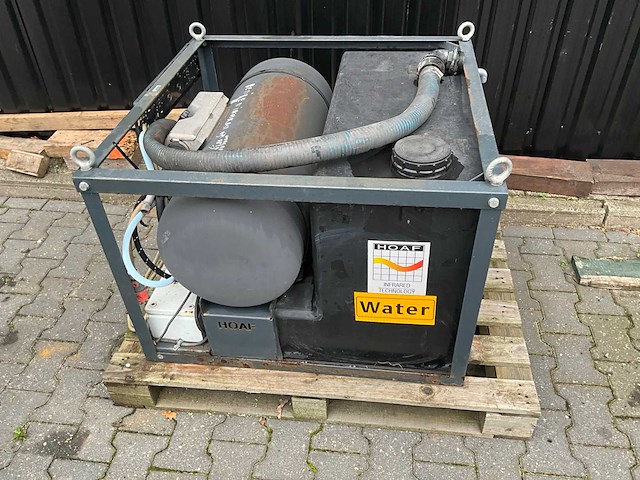 Hoaf weedsteam onkruidbrander met tank - afbeelding 2 van  13