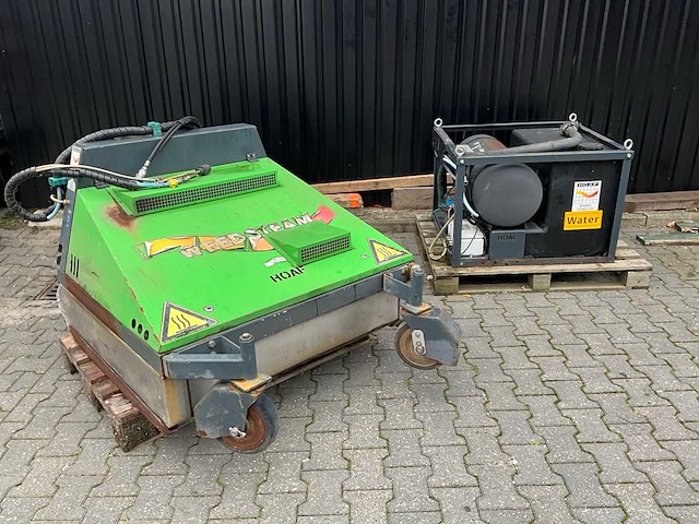 Hoaf weedsteam onkruidbrander met tank - afbeelding 6 van  13