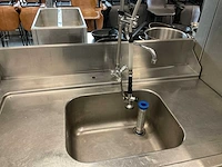 Hobart hno22340 korvenvaatwasmachine met aan en afvoertafel - afbeelding 6 van  8