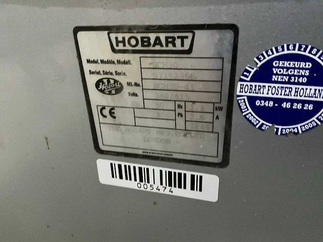Hobart ncm30 planeetmenger - afbeelding 6 van  14