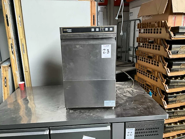 Hobart/ecomax 402s-10 glazenvaatwasmachine - afbeelding 1 van  6