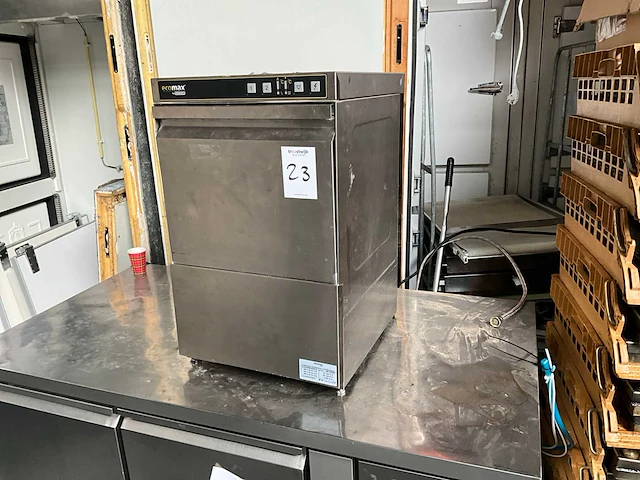 Hobart/ecomax 402s-10 glazenvaatwasmachine - afbeelding 2 van  6