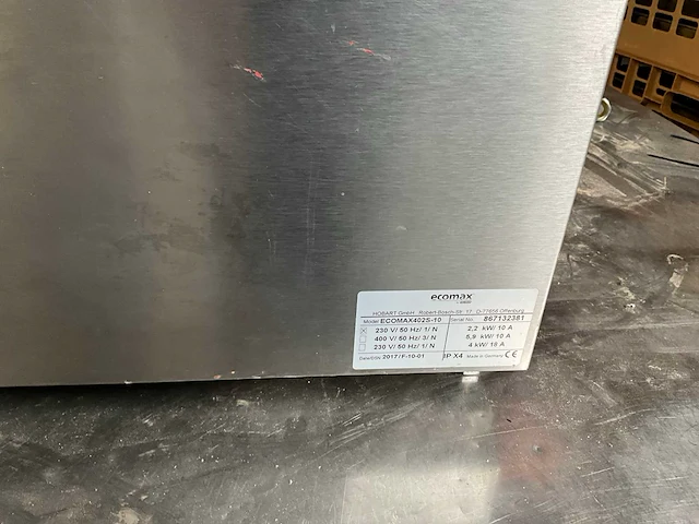 Hobart/ecomax 402s-10 glazenvaatwasmachine - afbeelding 4 van  6