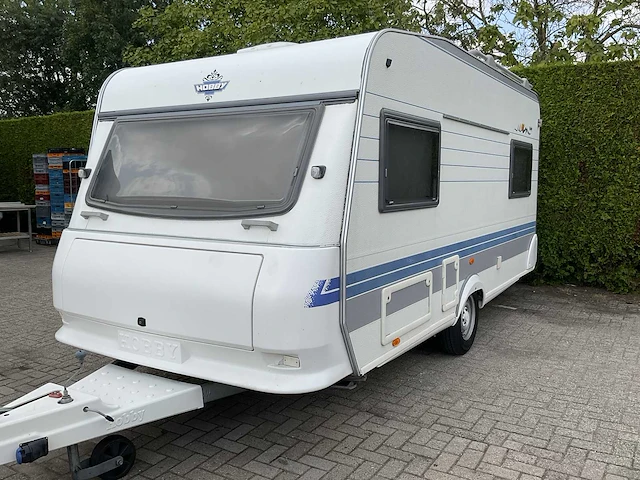 Hobby 450 uf “de luxe easy” caravan - afbeelding 45 van  52