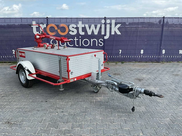 Hobrand schuimblus aanhanger brandweer materiaal - afbeelding 10 van  17