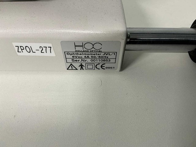Hoc holland optical - jvl/1 - ophthalmometer - afbeelding 6 van  6