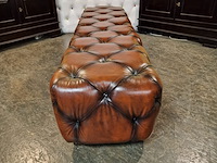 Hocker chesterfield, hauxley, bruin - afbeelding 3 van  3