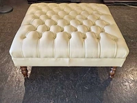 Hocker chesterfield, henley , creme - afbeelding 1 van  4
