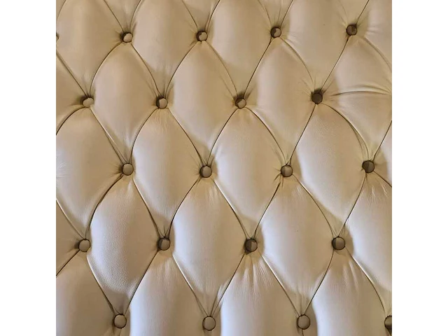 Hocker chesterfield, henley , creme - afbeelding 2 van  4