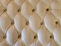 Hocker chesterfield, henley , creme - afbeelding 2 van  4