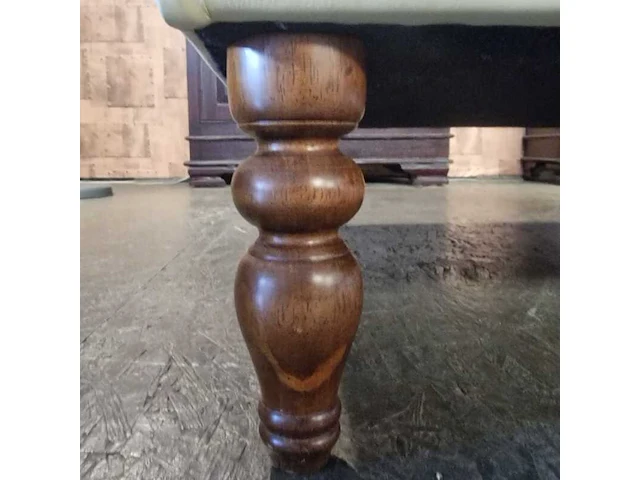 Hocker chesterfield, henley , creme - afbeelding 3 van  4
