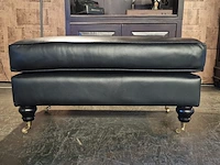 Hocker chesterfield, ingleton, zwart - afbeelding 1 van  3