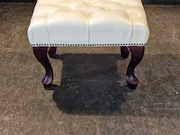 Hocker chesterfield, king, creme - afbeelding 2 van  4