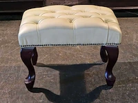 Hocker chesterfield, king, creme - afbeelding 1 van  3
