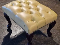 Hocker chesterfield, king, creme - afbeelding 3 van  3