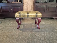 Hocker chesterfield, king, goud - afbeelding 2 van  3