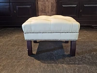 Hocker chesterfield, lord, creme - afbeelding 2 van  4