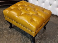 Hocker chesterfield, lord, oranje - afbeelding 1 van  4