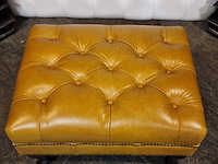 Hocker chesterfield, lord, oranje - afbeelding 2 van  4