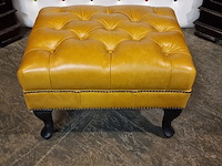 Hocker chesterfield, lord, oranje - afbeelding 3 van  4