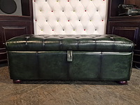 Hocker chesterfield, osborne, groen - afbeelding 1 van  8
