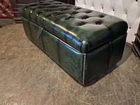Hocker chesterfield, osborne, groen - afbeelding 3 van  8