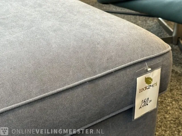 Hocker donkerblauw - afbeelding 3 van  4