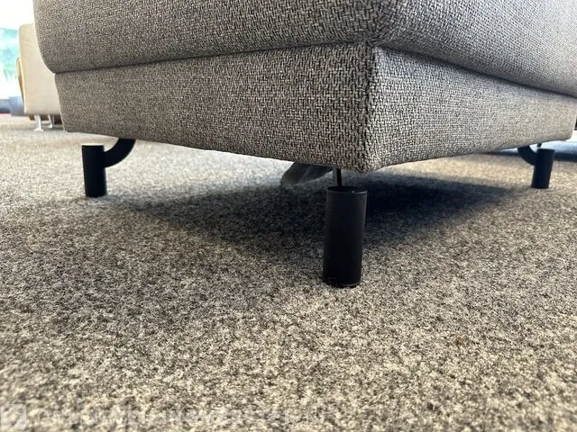 Hocker licht grijs - afbeelding 3 van  4