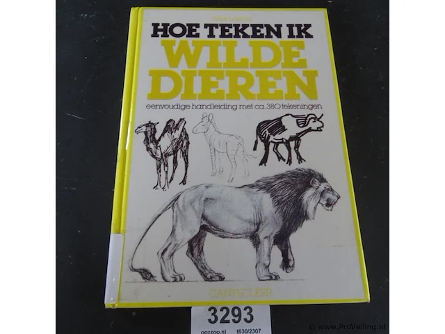 Hoe teken ik wilde dieren - afbeelding 1 van  5