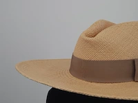Hoed, maat 57 celine, street style straw hat - afbeelding 3 van  9