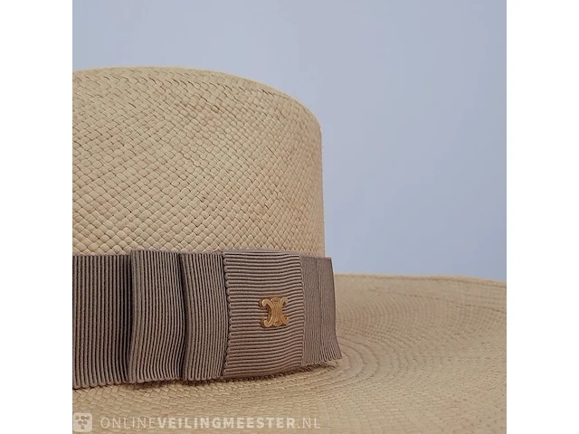 Hoed, maat 57 celine, street style straw hat - afbeelding 5 van  9