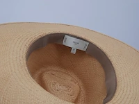 Hoed, maat 57 celine, street style straw hat - afbeelding 8 van  9