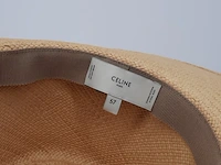 Hoed, maat 57 celine, street style straw hat - afbeelding 9 van  9