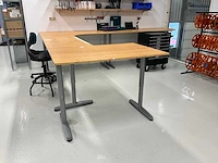 Hoek werktafel - afbeelding 1 van  6