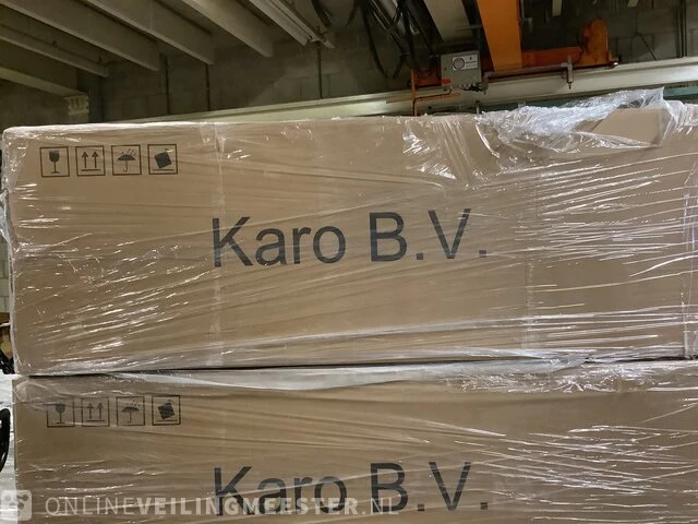 Hoekbad rechts karo, 64.0004, wit - afbeelding 3 van  3