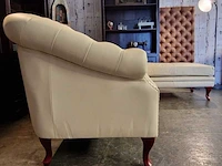 Hoekbank chesterfield, acme, creme - afbeelding 5 van  7