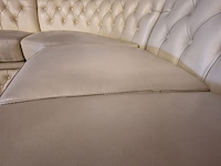 Hoekbank chesterfield, brighton, crème - afbeelding 7 van  13