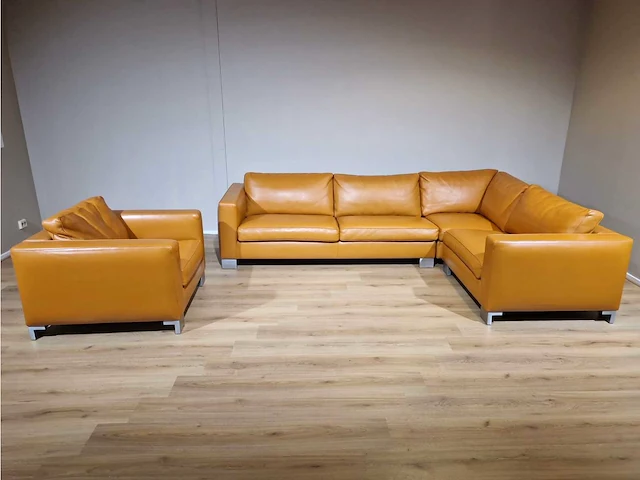 Hoekbank & fauteuil molinari - afbeelding 1 van  7