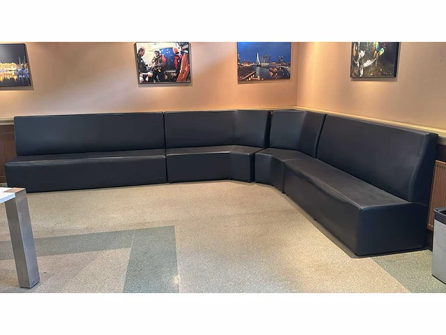 Hoekbank napa leder - afbeelding 1 van  3